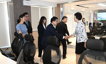 清华大学党委书记陈旭一行访问澳门民防行动中心 清华大学党委书记陈旭一行访问澳门民防行动中心