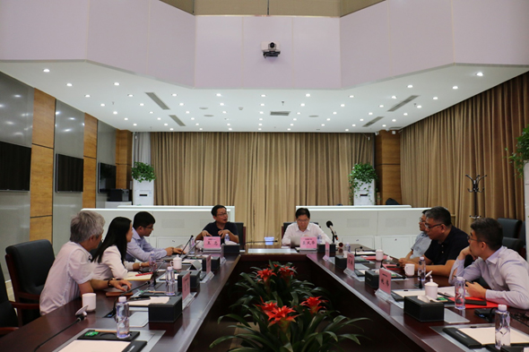 清控总裁聂风华到壹号娱乐考察调研 清控总裁聂风华到壹号娱乐考察调研