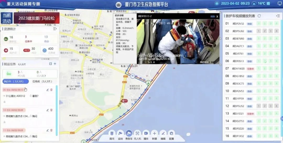 壹号娱乐承建的“厦门卫生应急指挥平台”为厦门国际马拉松活动安全保驾护航 壹号娱乐承建的“厦门卫生应急指挥平台”为厦门国际马拉松活动安全保驾护航
